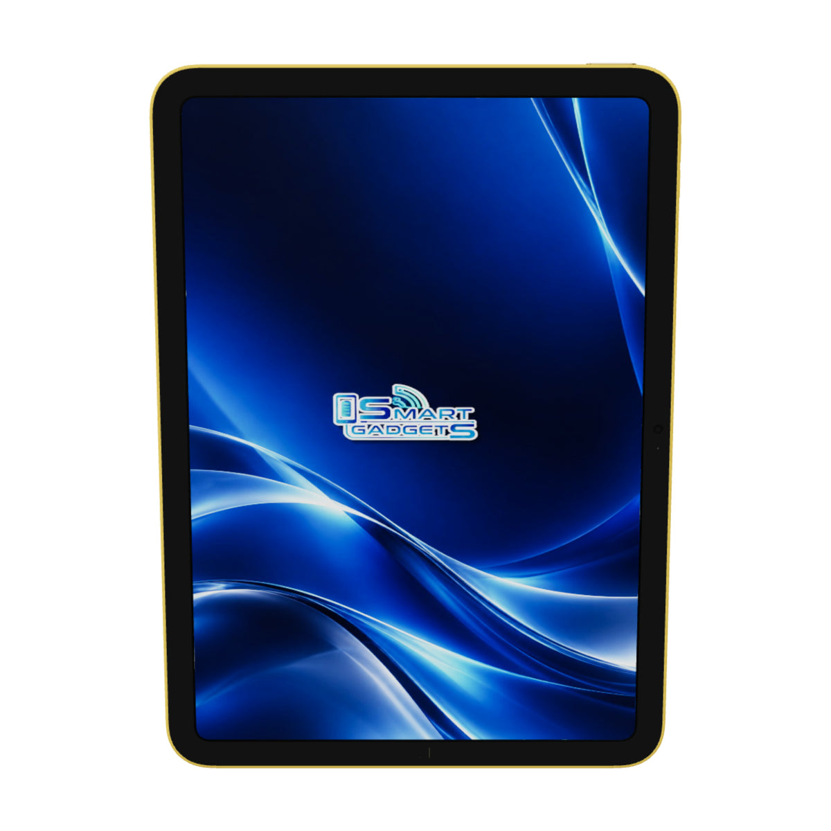 iPad A16 128GB | WiFi | 11" · Amarillo · vista 3D frontal