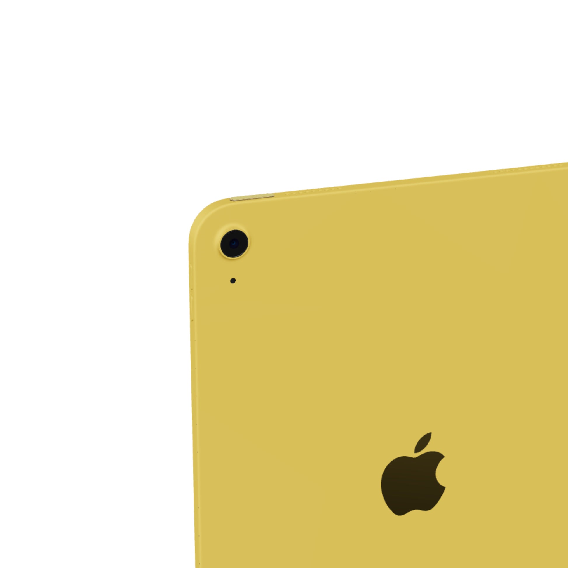 iPad A16 128GB | WiFi | 11" + Apple Pencil Tipo C · Amarillo · detalle 3D