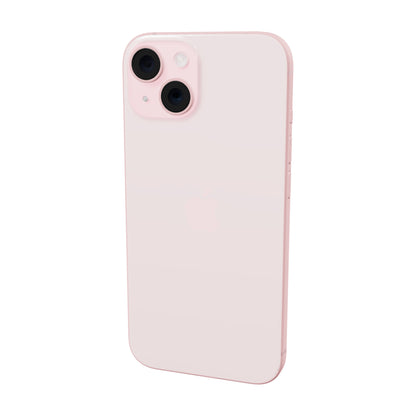 iPhone 15 128GB · Rosa · vista 3D trasera