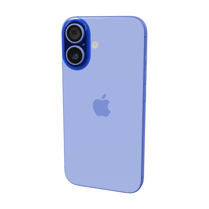 iPhone 16 128GB · Azul · vista 3D trasera