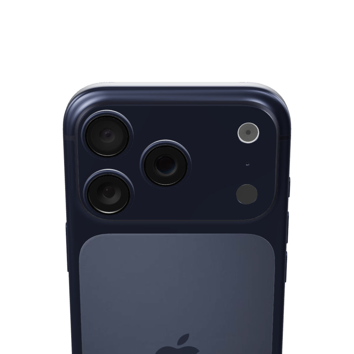 IPHONE 17 PRO 512GB · AZUL INTENSO · detalle cámaras 3D