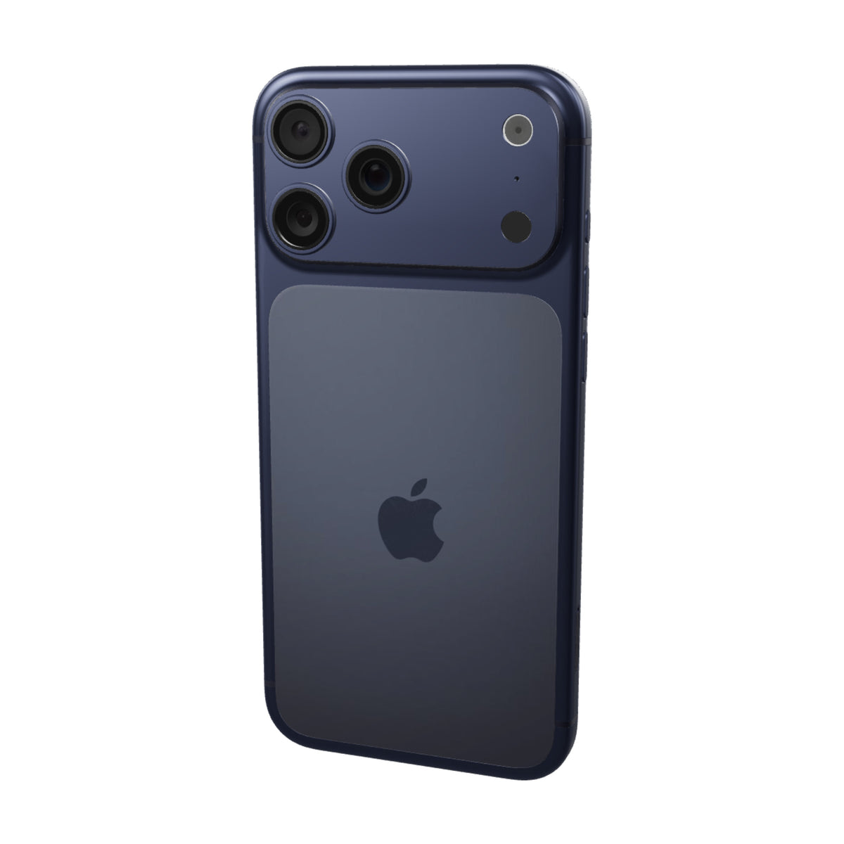 IPHONE 17 PRO MAX 512GB · Azul Intenso · vista 3D trasera