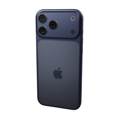 IPHONE 17 PRO MAX 512GB · Azul Intenso · vista 3D trasera