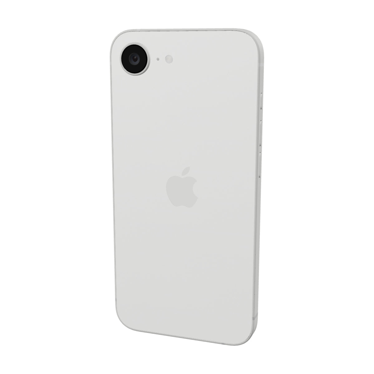 iPhone 17E 256GB · BLANCO · vista 3D trasera