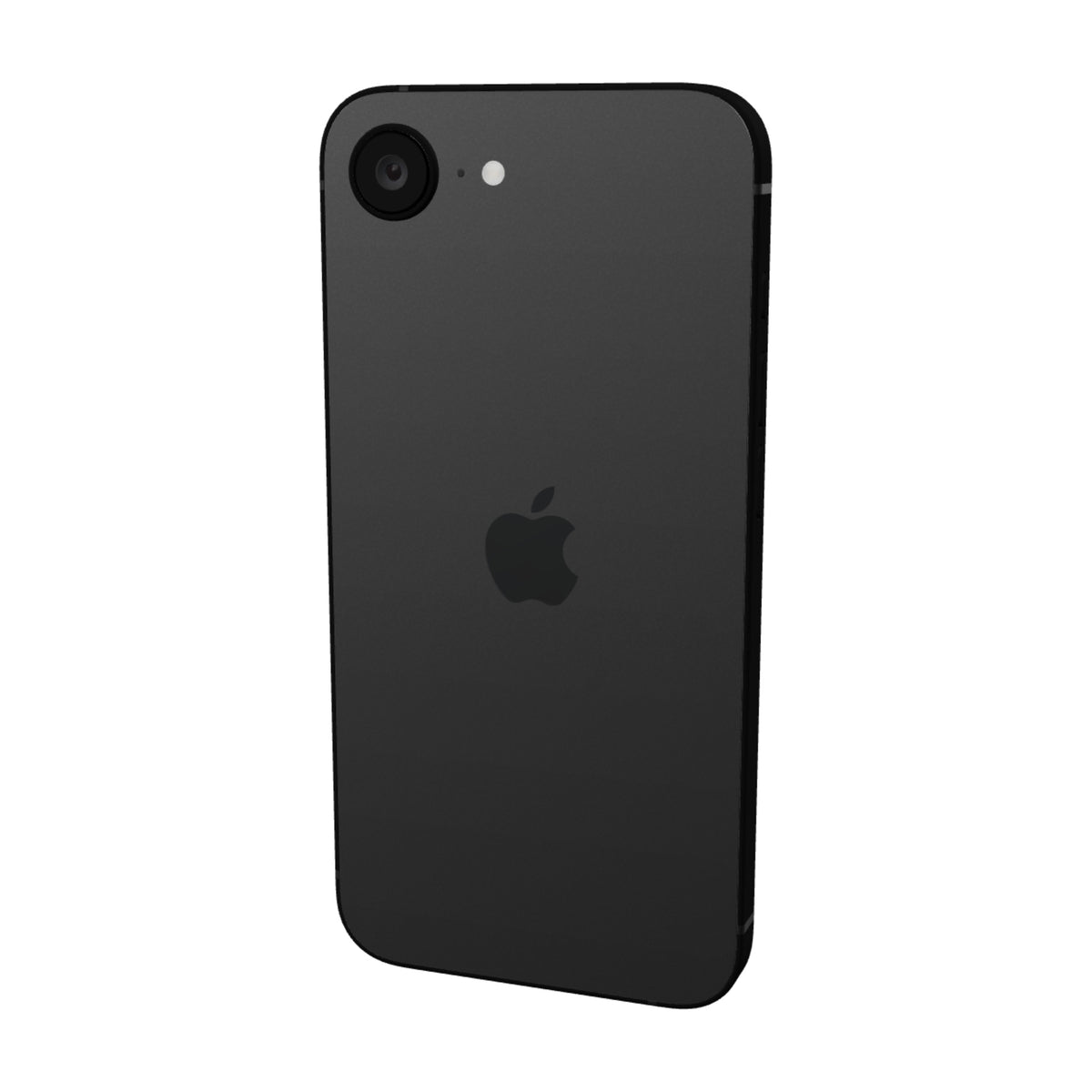 iPhone 17E 256GB · NEGRO · vista 3D trasera