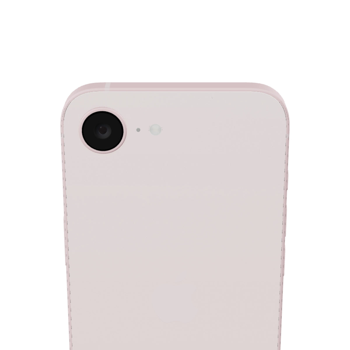 iPhone 17E 256GB · ROSA · detalle cámaras 3D