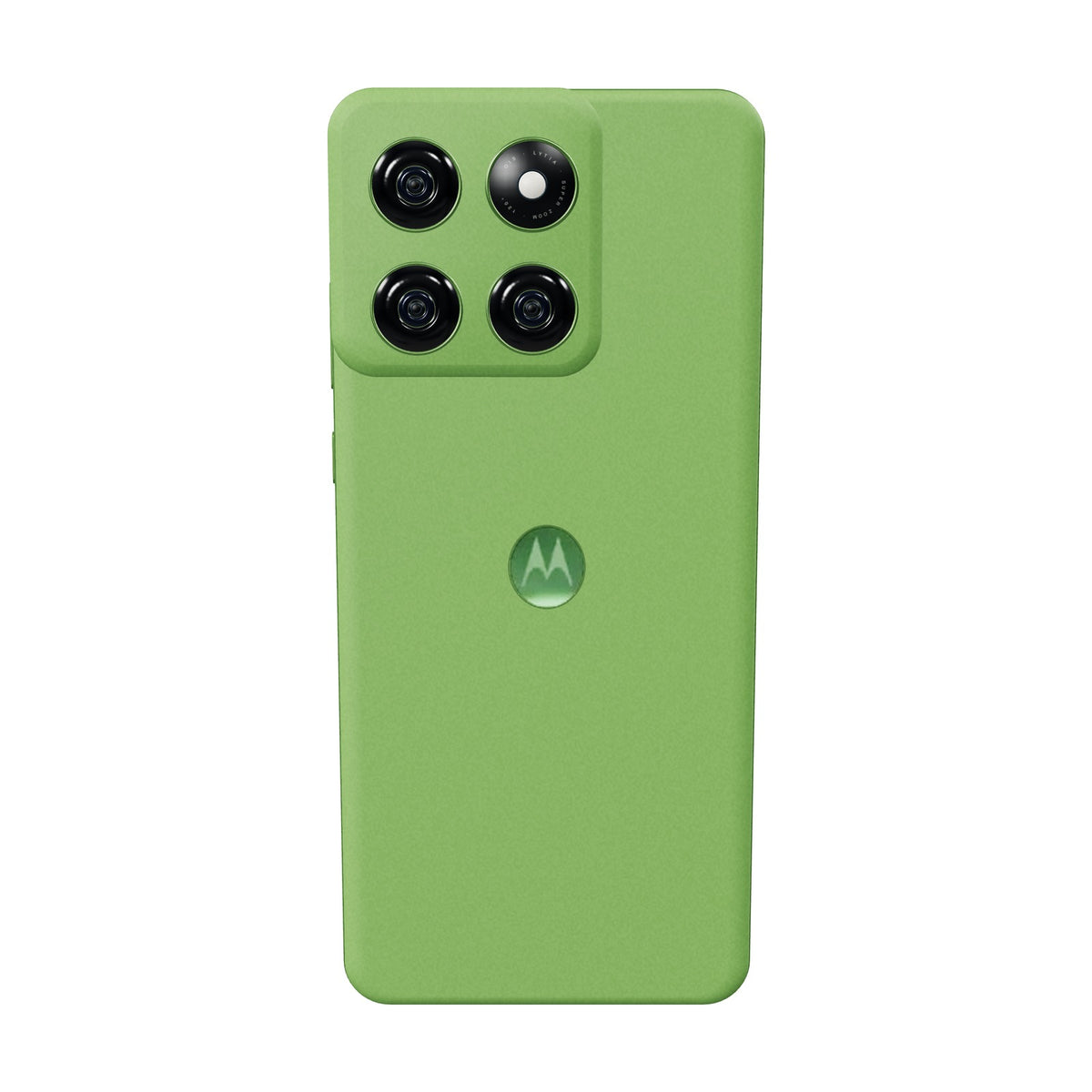 Motorola Edge 60 512GB verde, vista trasera con la cámara