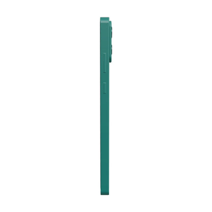 Motorola G05 256GB verde, vista de canto mostrando el grosor