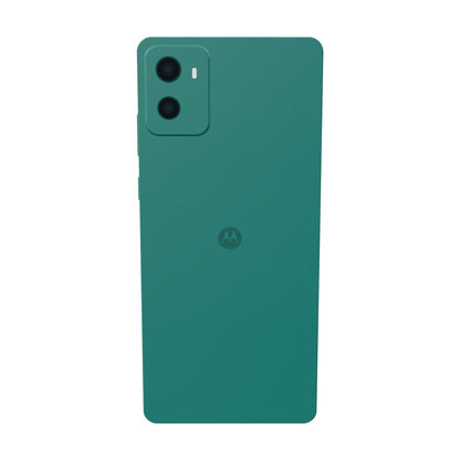 Motorola G05 256GB verde, vista trasera con la cámara