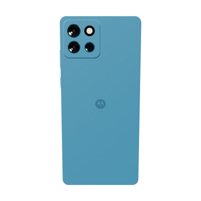 Motorola G17 Power 256GB azul, vista trasera con la cámara