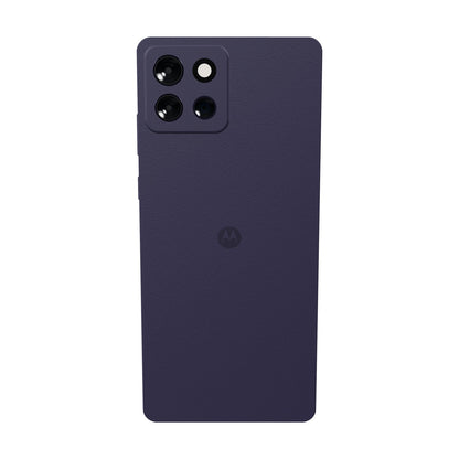 Motorola G17 Power 256GB morado, vista trasera con la cámara