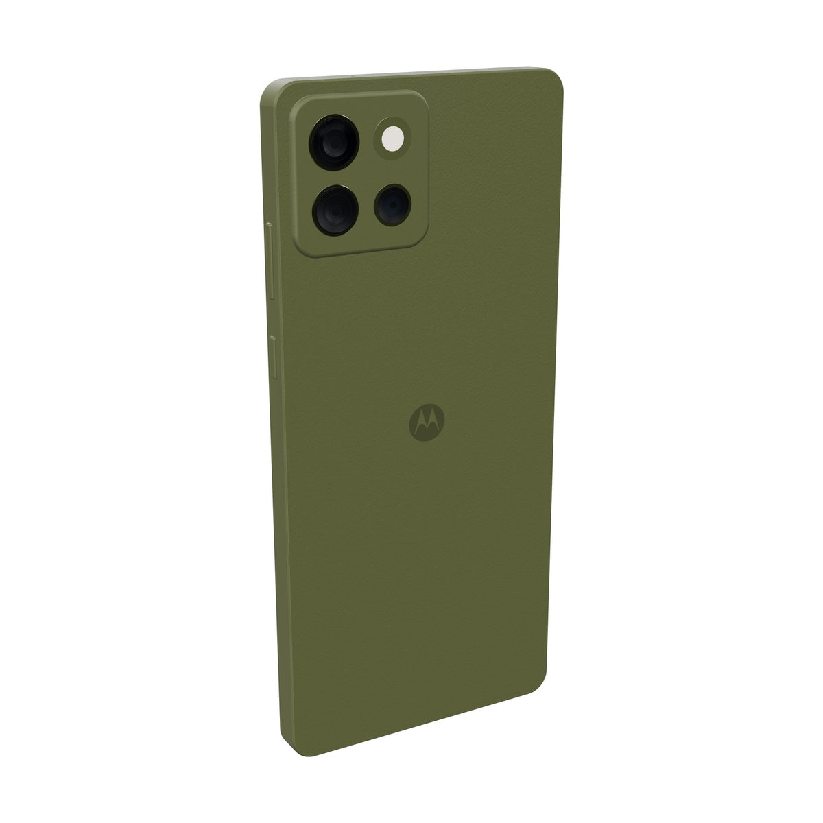 Motorola G56 256GB verde, vista en ángulo de tres cuartos