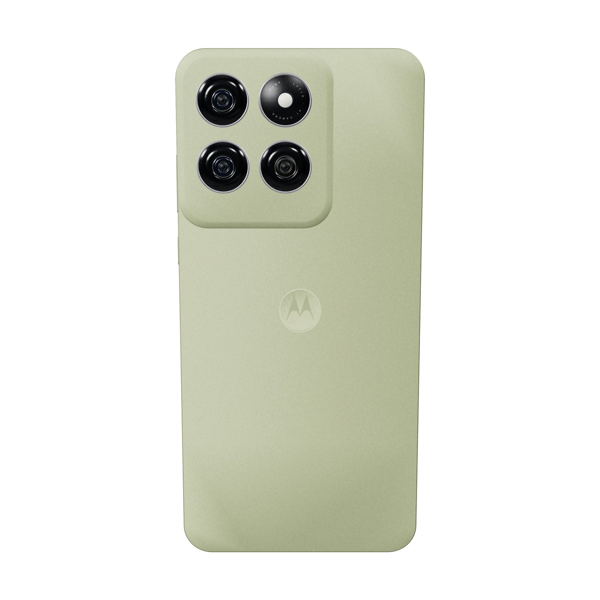 Motorola G67 256GB lima, vista trasera con la cámara