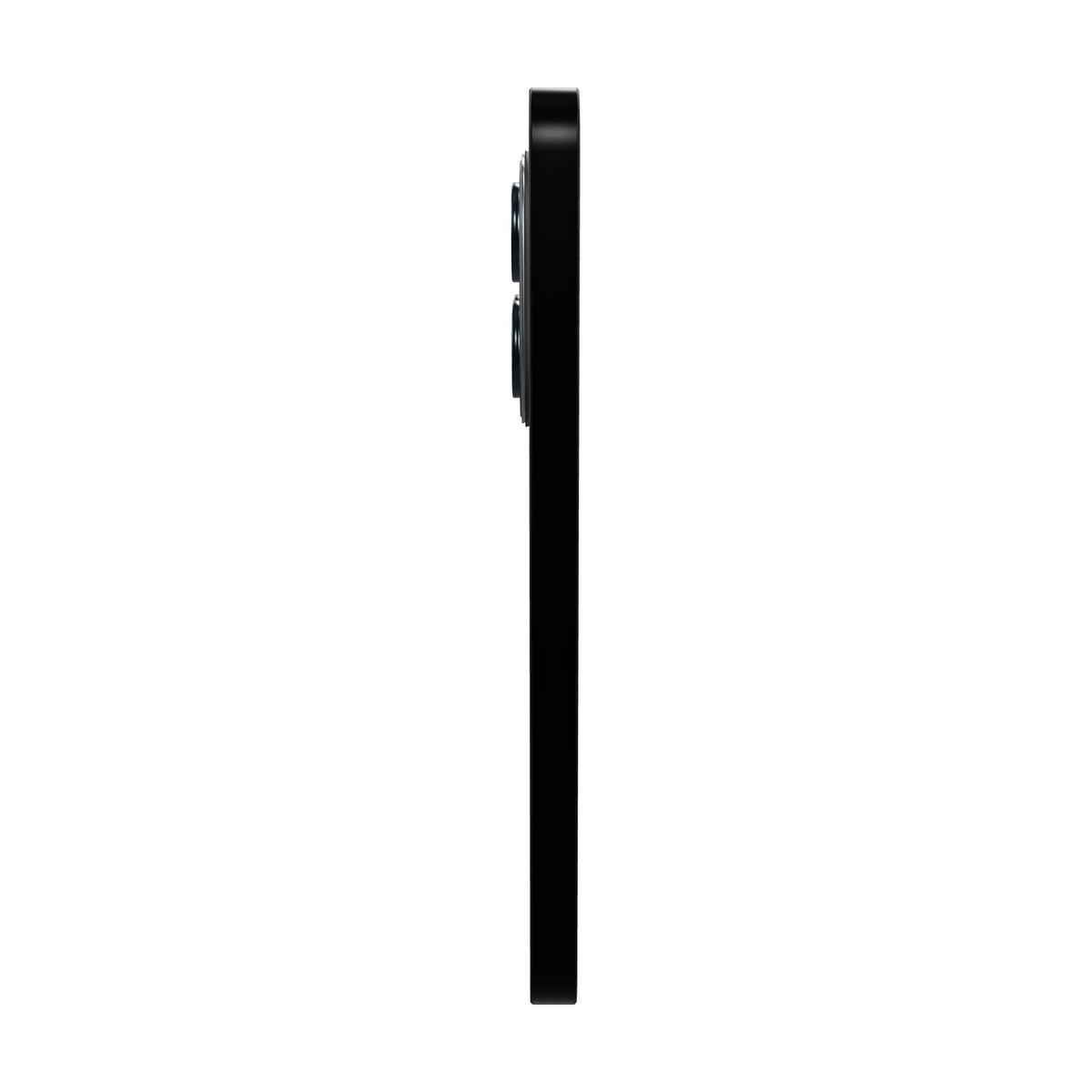 Xiaomi POCO M8 Pro 5G 256GB negro, vista de canto mostrando el grosor
