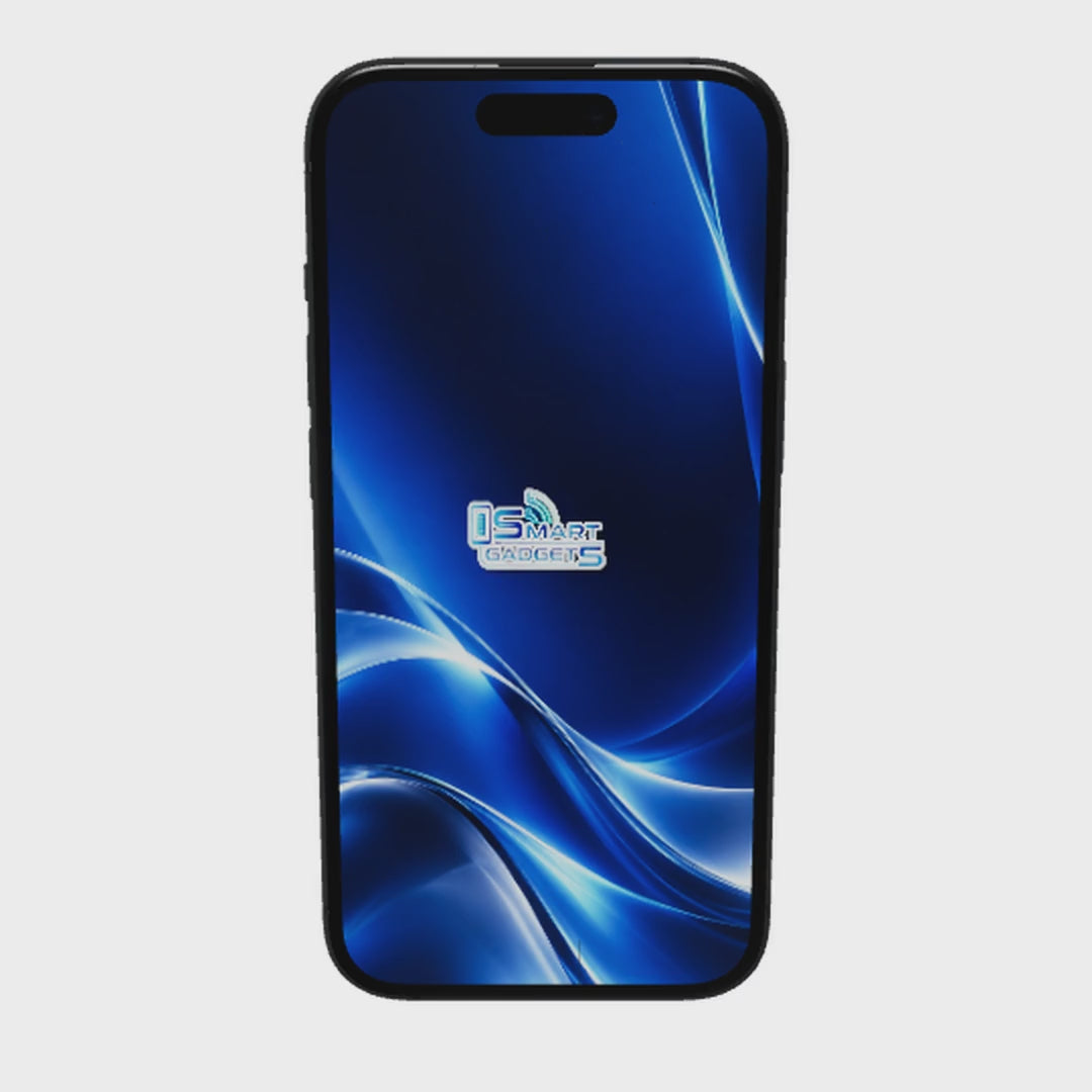 iPhone 15 128GB · Negro · giro 360° en 3D