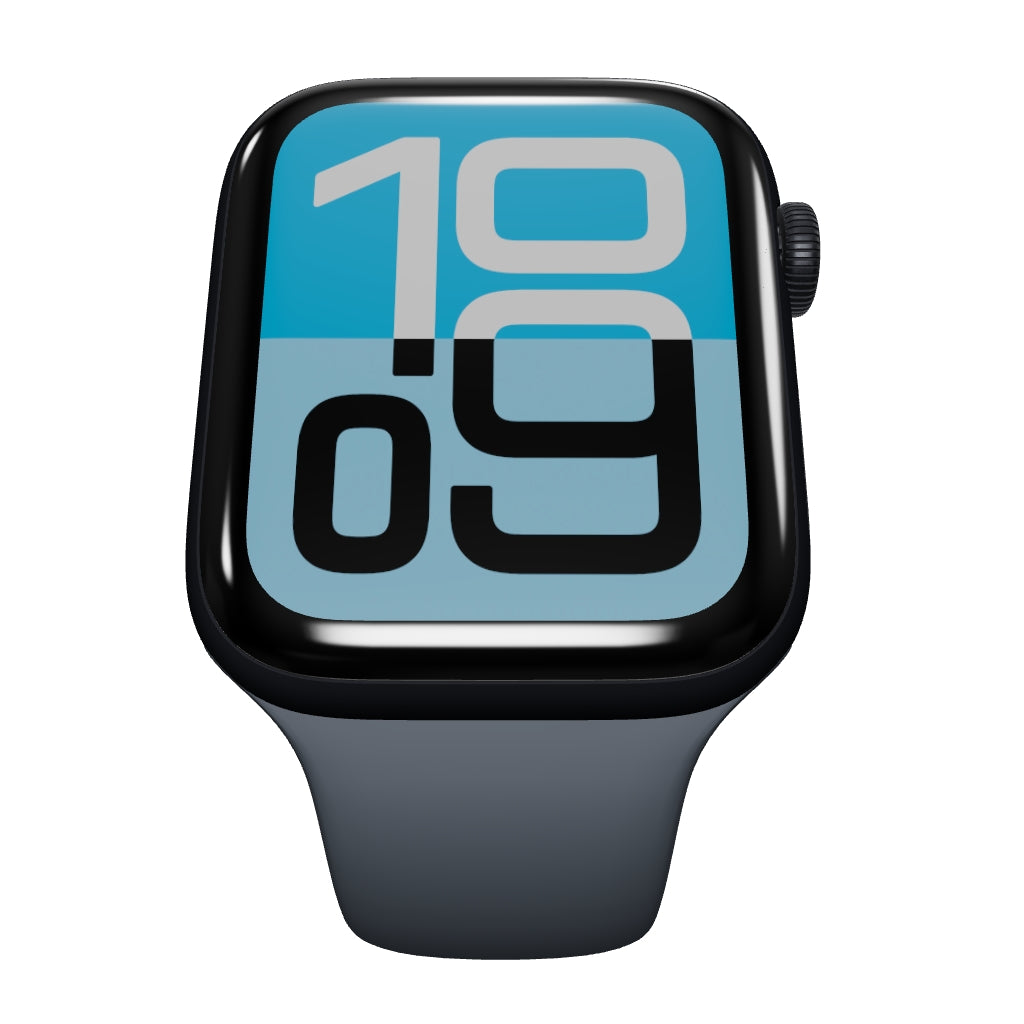 3D · Negro · Apple Watch SE 3 medianoche