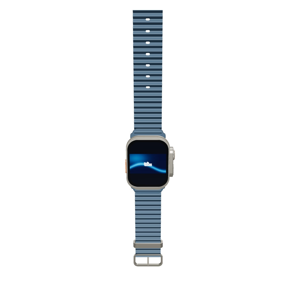 Apple Watch Ultra 2 Azul | Caja de Titanio de 49 mm en 3D