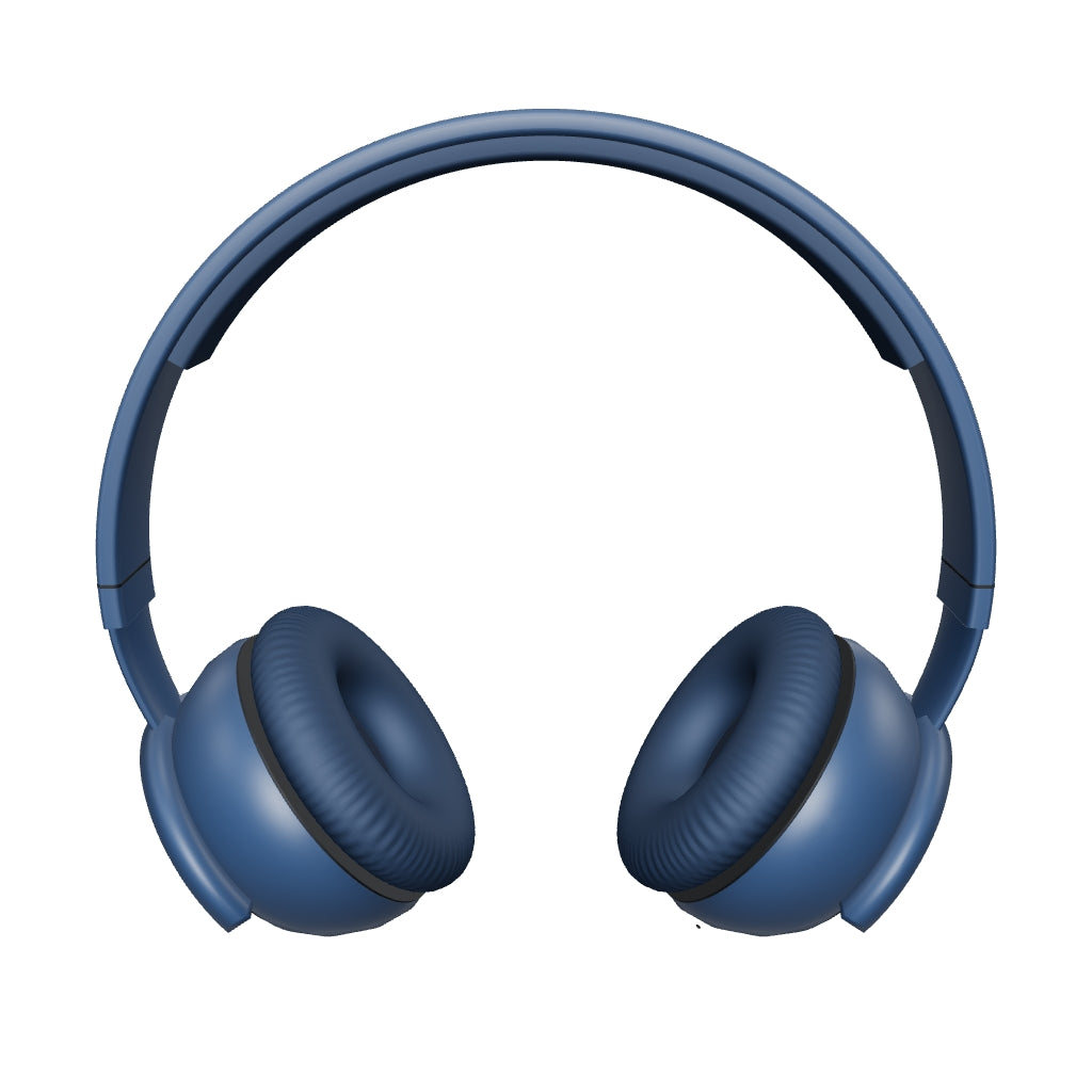 Audífonos Diadema Bluetooth JBL Tune 520BT Azul en 3D