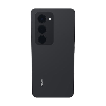 Xiaomi Redmi 15 128GB negro, vista trasera con la cámara