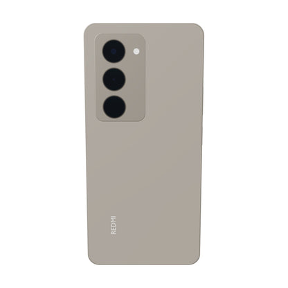 Xiaomi Redmi 15 128GB plata, vista trasera con la cámara
