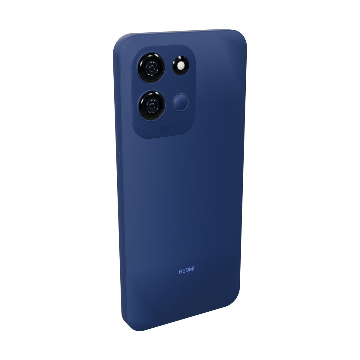 Xiaomi Redmi 17 128GB azul, vista en ángulo de tres cuartos