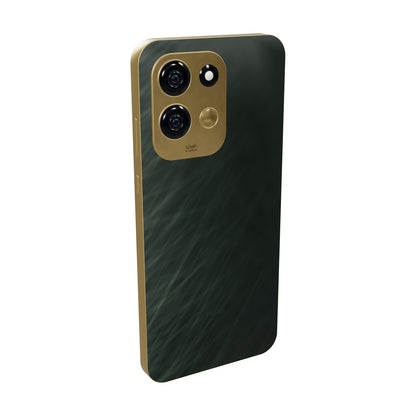 Xiaomi Redmi 17 128GB verde, vista en ángulo de tres cuartos