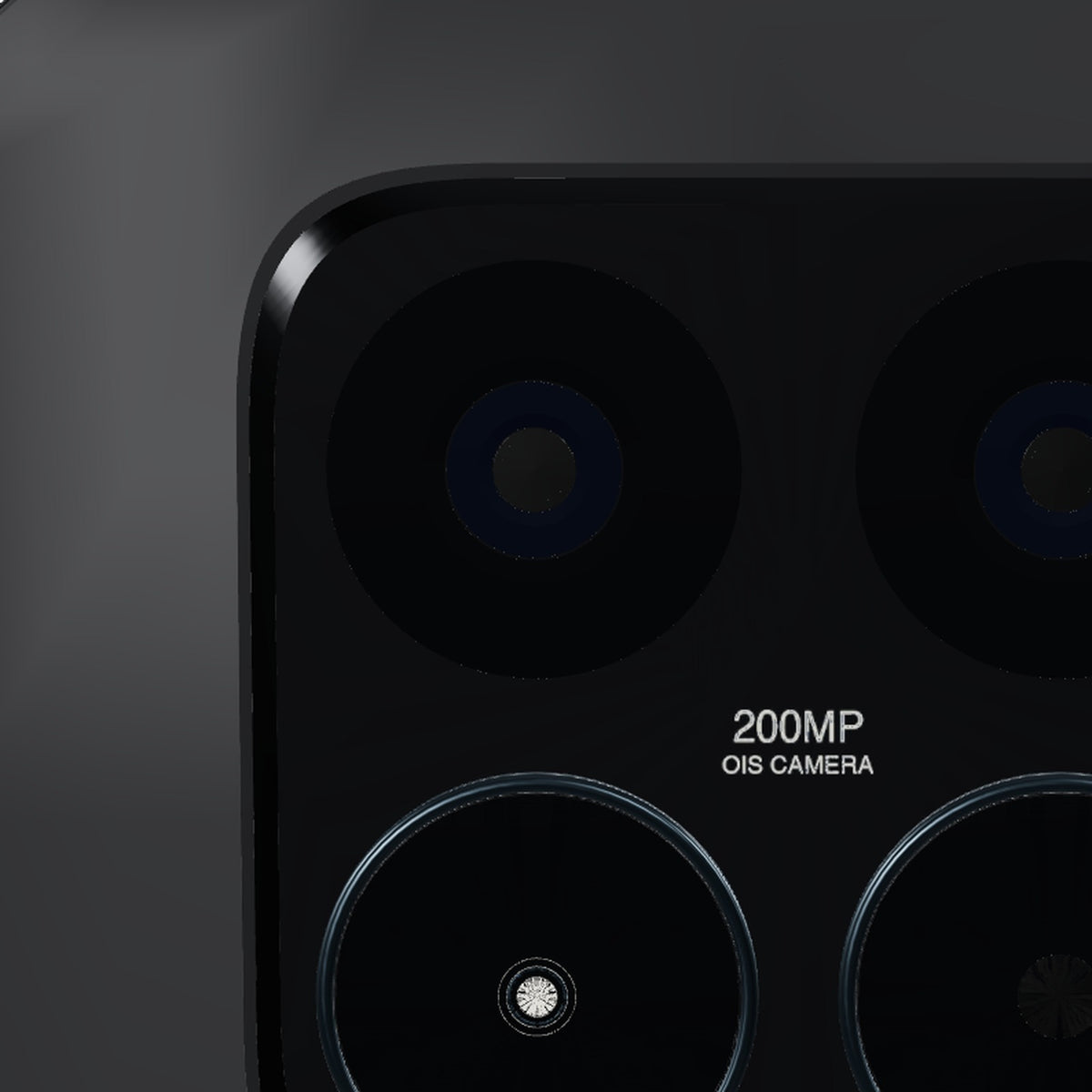 Xiaomi Redmi Note 15 Pro 5G 256GB negro, primer plano de la isla de cámaras