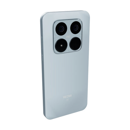 Xiaomi Redmi Note 15 Pro Plus 5G 256GB azul, vista en ángulo de tres cuartos