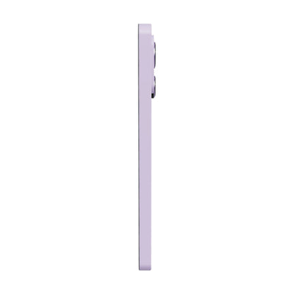 Xiaomi Redmi Note 17 4G 256GB morado, vista de canto mostrando el grosor