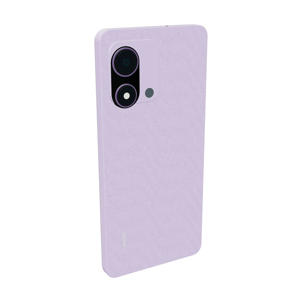 Xiaomi Redmi Note 17 4G 256GB morado, vista en ángulo de tres cuartos