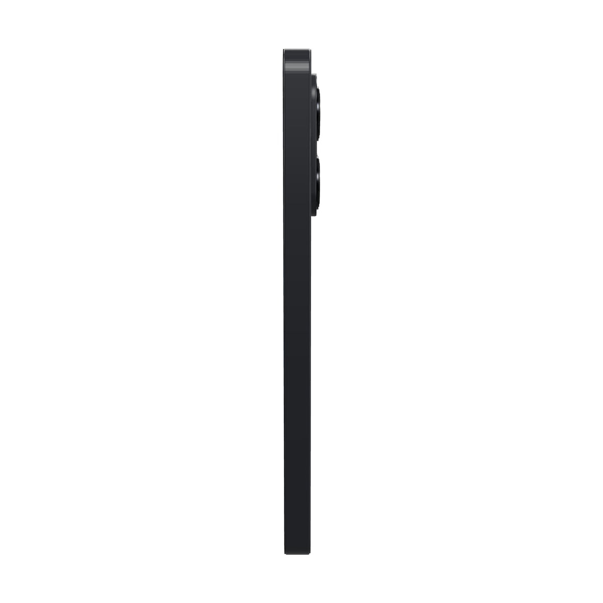 Xiaomi 17T 512GB negro, vista de canto mostrando el grosor