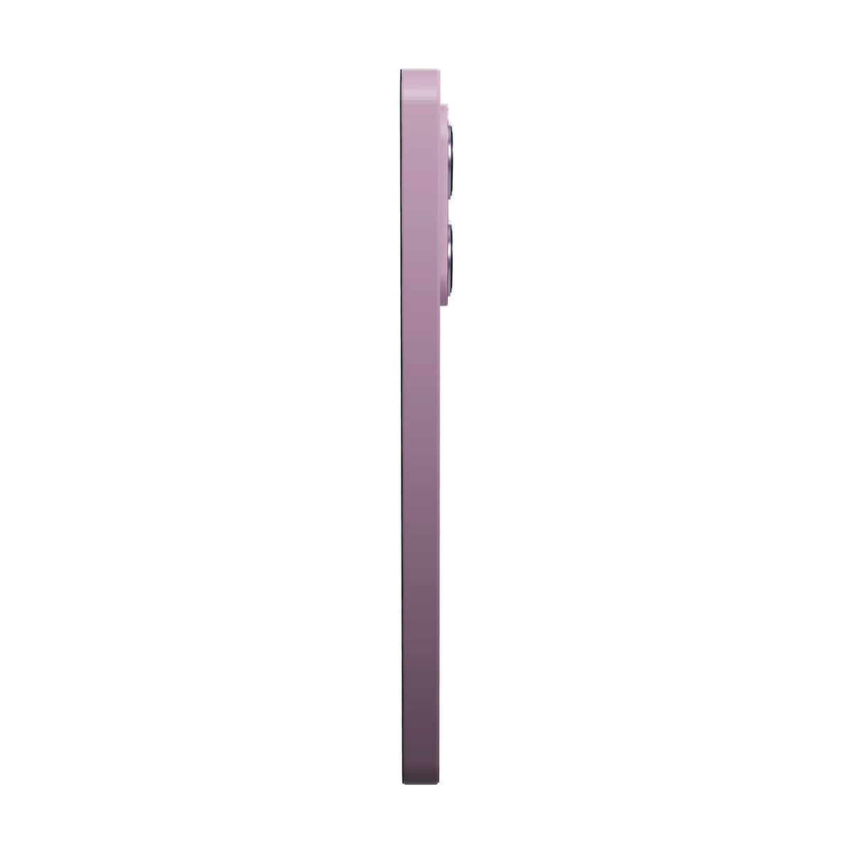 Xiaomi 17T 512GB violeta, vista de canto mostrando el grosor