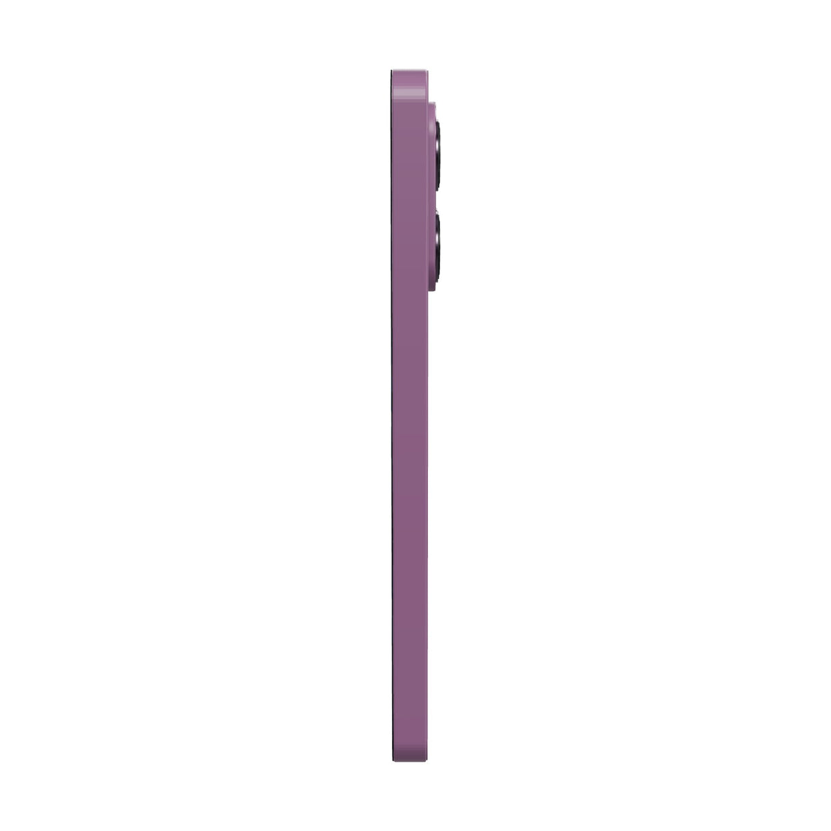 Xiaomi 17T Pro 512GB violeta, vista de canto mostrando el grosor