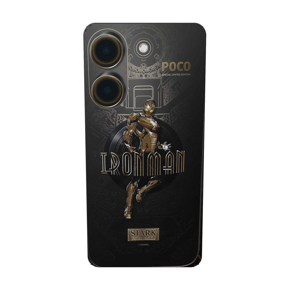 Xiaomi POCO X8 Pro 5G 512GB edición Iron Man, vista trasera con la cámara
