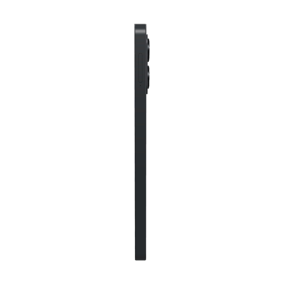Xiaomi Redmi 15C 128GB negro, vista de canto mostrando el grosor