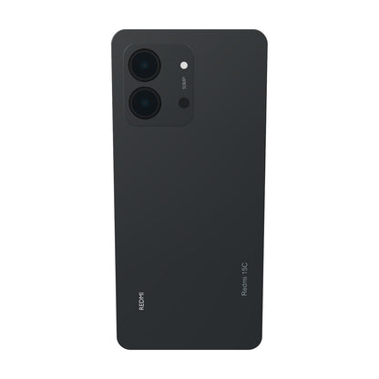 Xiaomi Redmi 15C 128GB negro, vista trasera con la cámara