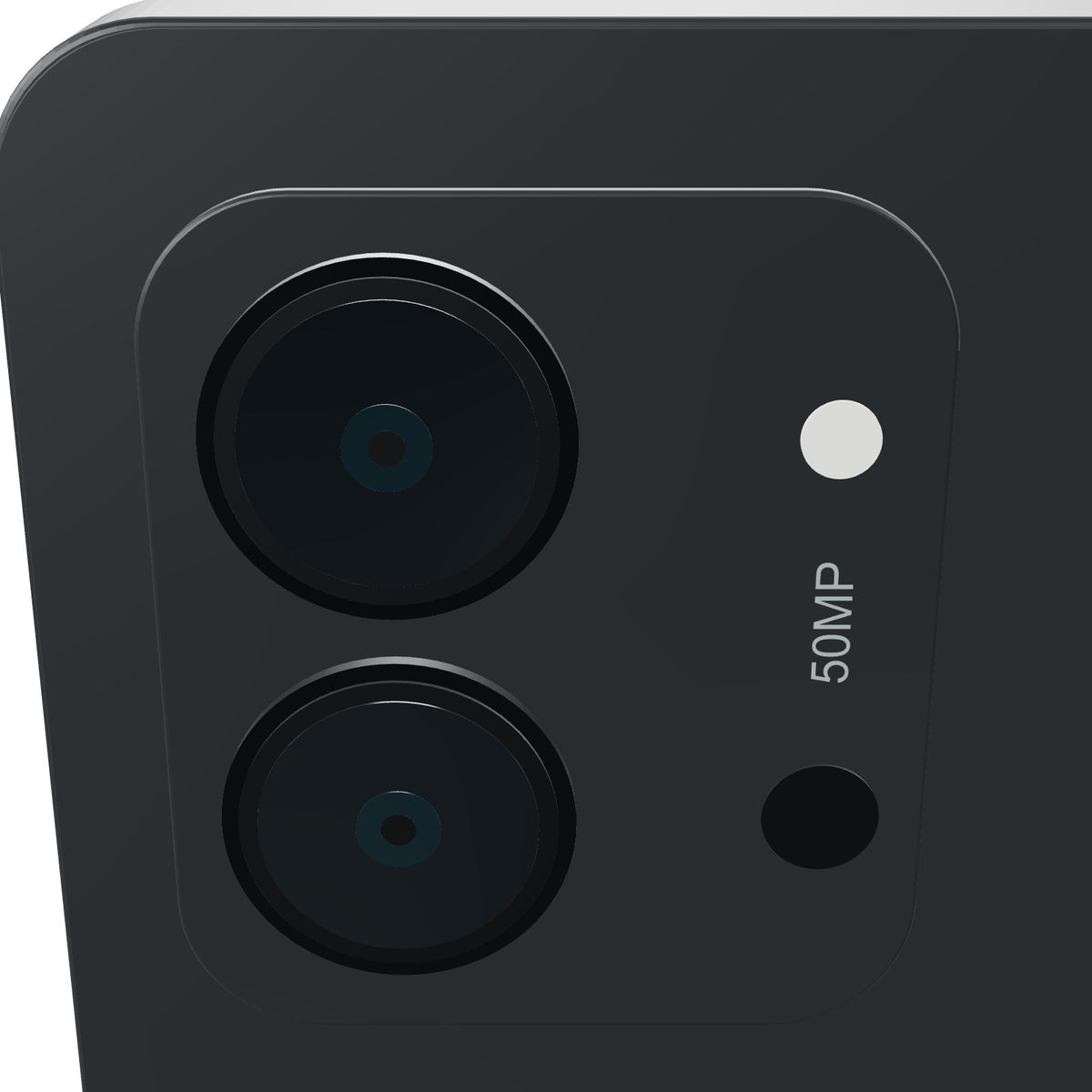 Xiaomi Redmi 15C 256GB 8GB RAM negro, primer plano de la isla de cámaras