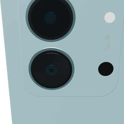 Xiaomi Redmi 15C 256GB 8GB RAM verde, primer plano de la isla de cámaras