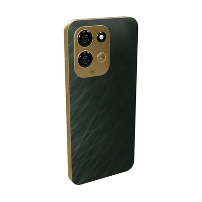 Xiaomi Redmi 17 256GB verde, vista en ángulo de tres cuartos