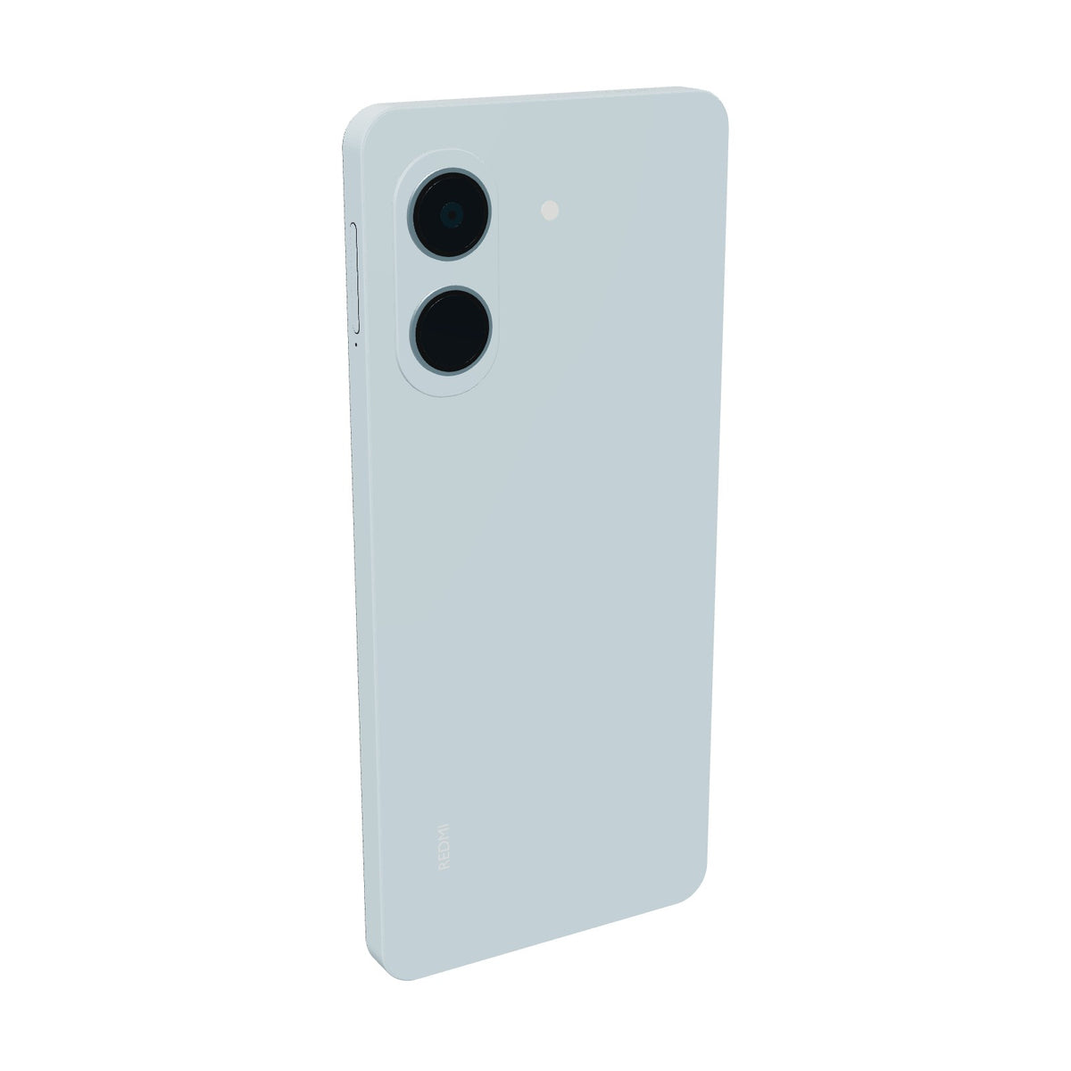 Xiaomi Redmi A7 64GB azul, vista en ángulo de tres cuartos