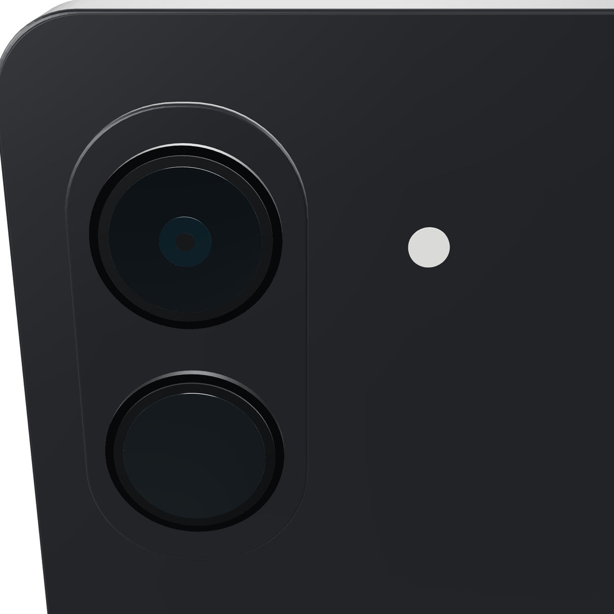 Xiaomi Redmi A7 64GB negro, primer plano de la isla de cámaras