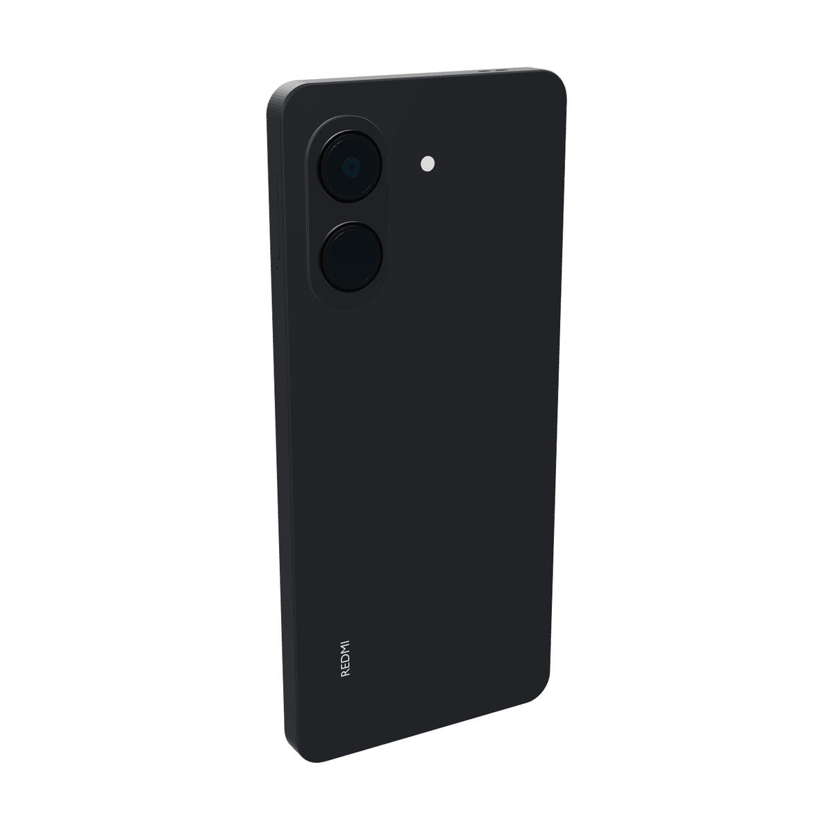 Xiaomi Redmi A7 64GB negro, vista en ángulo de tres cuartos