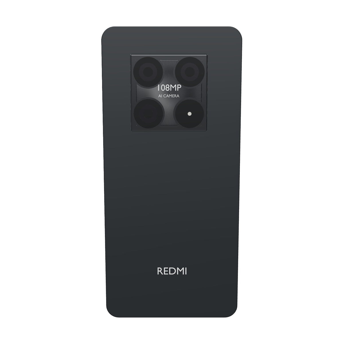Xiaomi Redmi Note 15 4G 128GB negro, vista trasera con la cámara