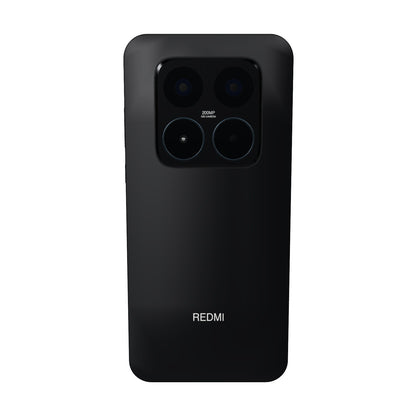 Xiaomi Redmi Note 15 Pro 4G 256GB negro, vista trasera con la cámara