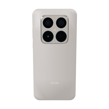 Xiaomi Redmi Note 15 Pro 4G 256GB titanio, vista trasera con la cámara