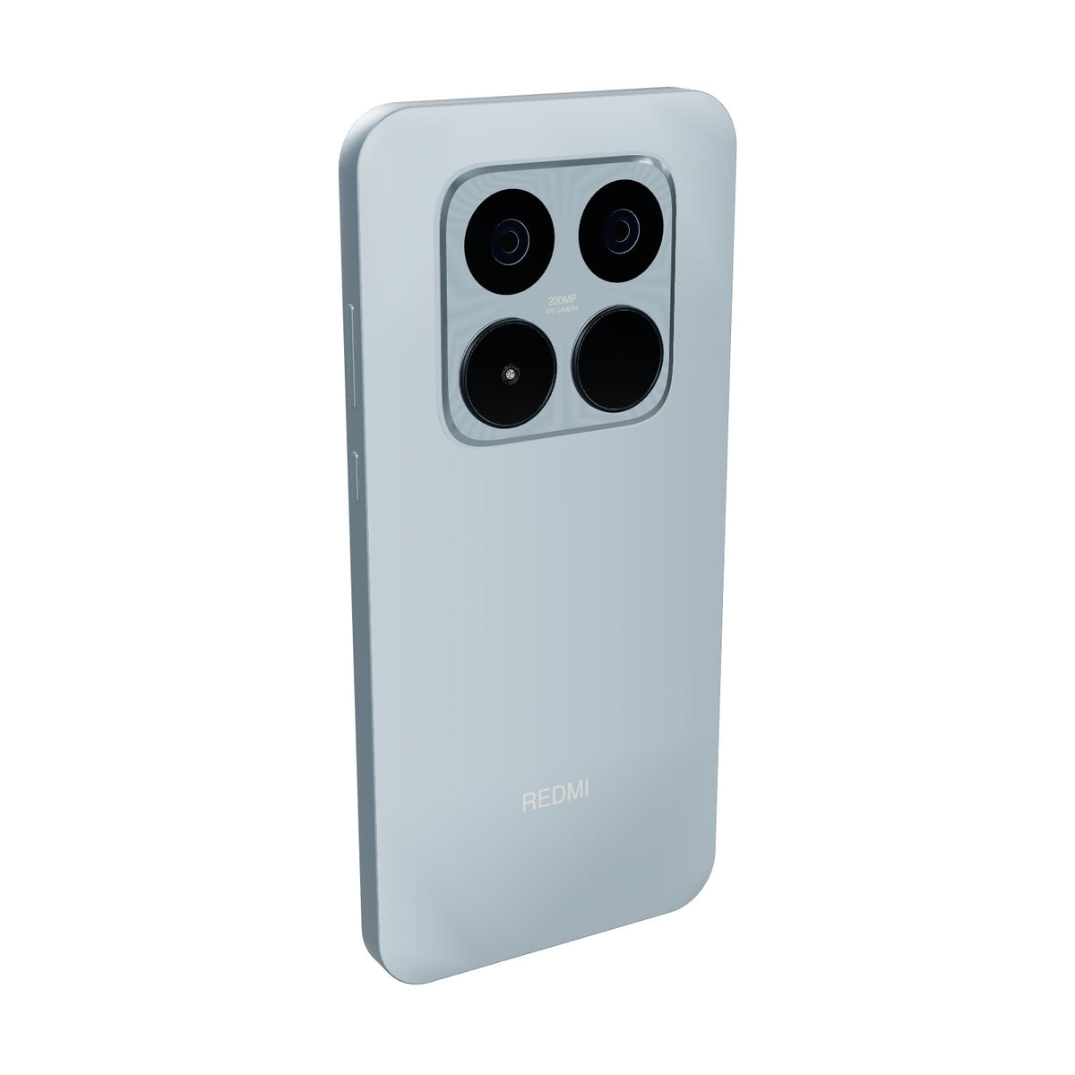 Xiaomi Redmi Note 15 Pro 4G 512GB azul, vista en ángulo de tres cuartos