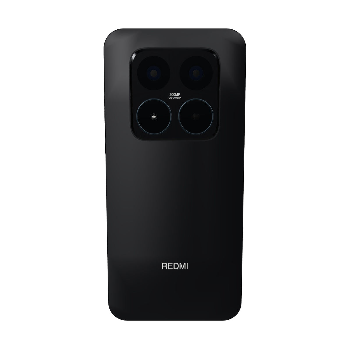 Xiaomi Redmi Note 15 Pro 4G 512GB negro, vista trasera con la cámara