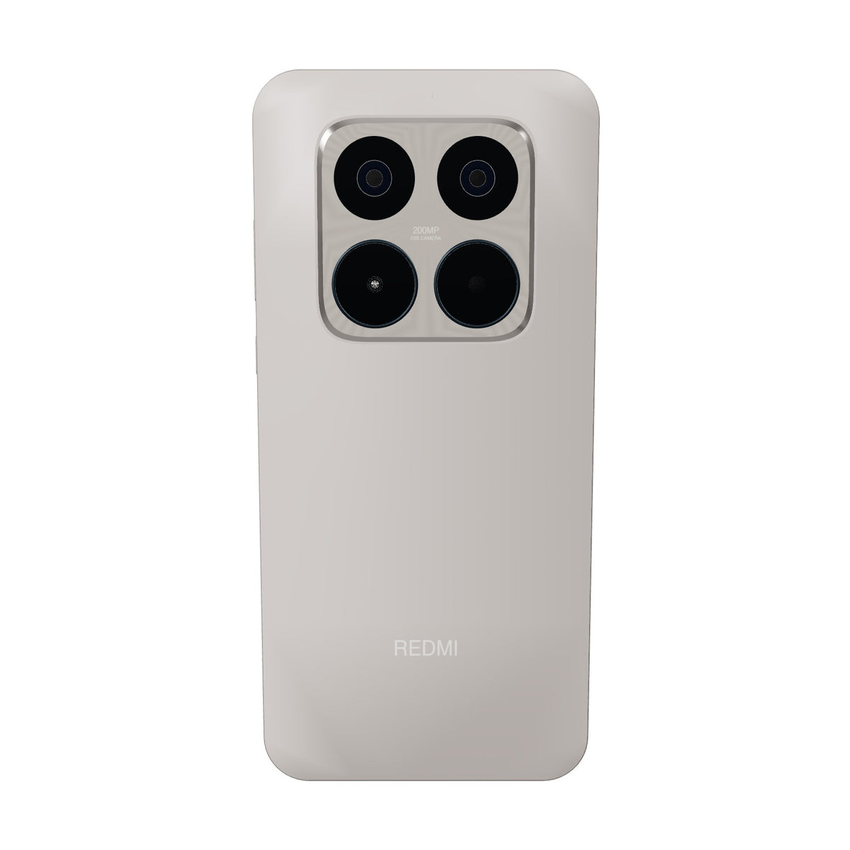 Xiaomi Redmi Note 15 Pro 4G 512GB titanio, vista trasera con la cámara