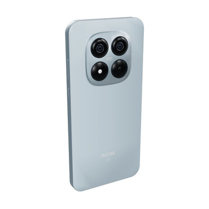 Xiaomi Redmi Note 15 Pro 5G 512GB azul, vista en ángulo de tres cuartos