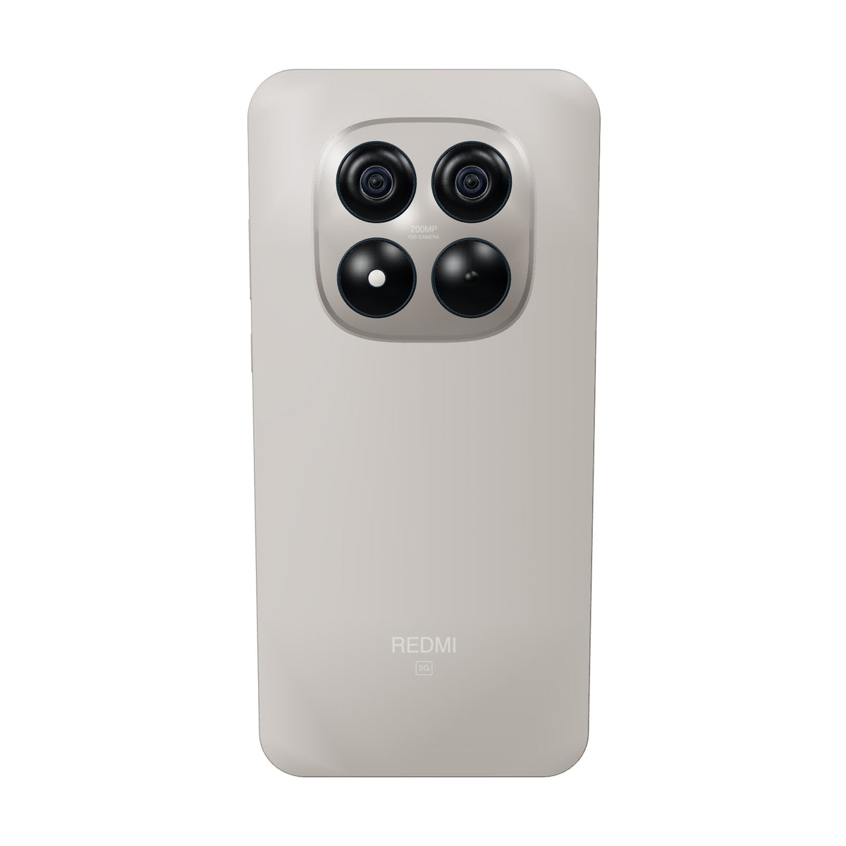Xiaomi Redmi Note 15 Pro 5G 512GB titanio, vista trasera con la cámara